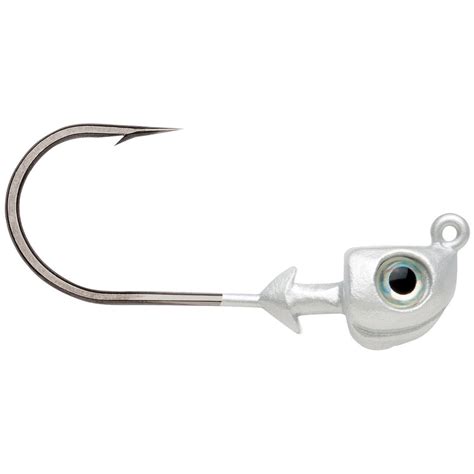 vmc boxer jig 1 8 metallic white 4pk|VMC Boxer Jig .